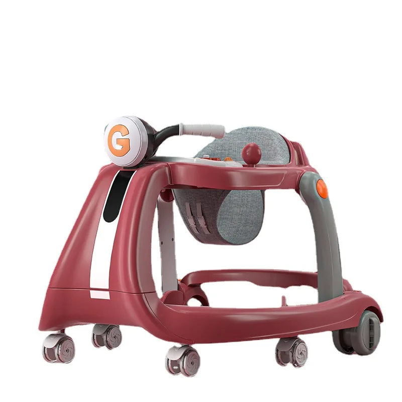 

Baby Walker Boys and Girls Babies Can Push and Sit Baby Walk Anti-rollover Baby Walker