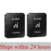 m vave wp 10 2 4ghz wireless earphone monitor guitar transmitter receiver transmission system with rechargeable battery bass