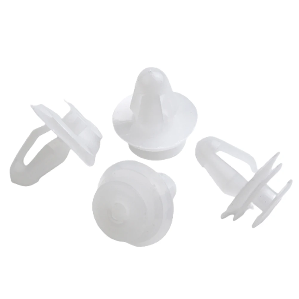 

Accessories Fixed Clip Practical Replacement Useful 9mm Hole Retainer Rivet Type White 100Pcs Bumper Car Fender