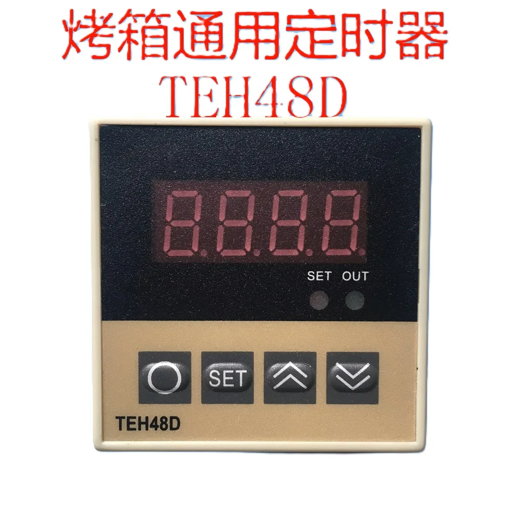 Фото Новый таймер-реле Original New South / Setstar TEH-48D TCH-48D для газовых и электрических духовок, с функцией сигнализации, TEH48D TCH48 99M59S tsz48 220V 10A №1