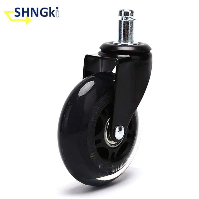 Caster Wheels Rubber Roller Rollerblade Style 3 Inch Castor 