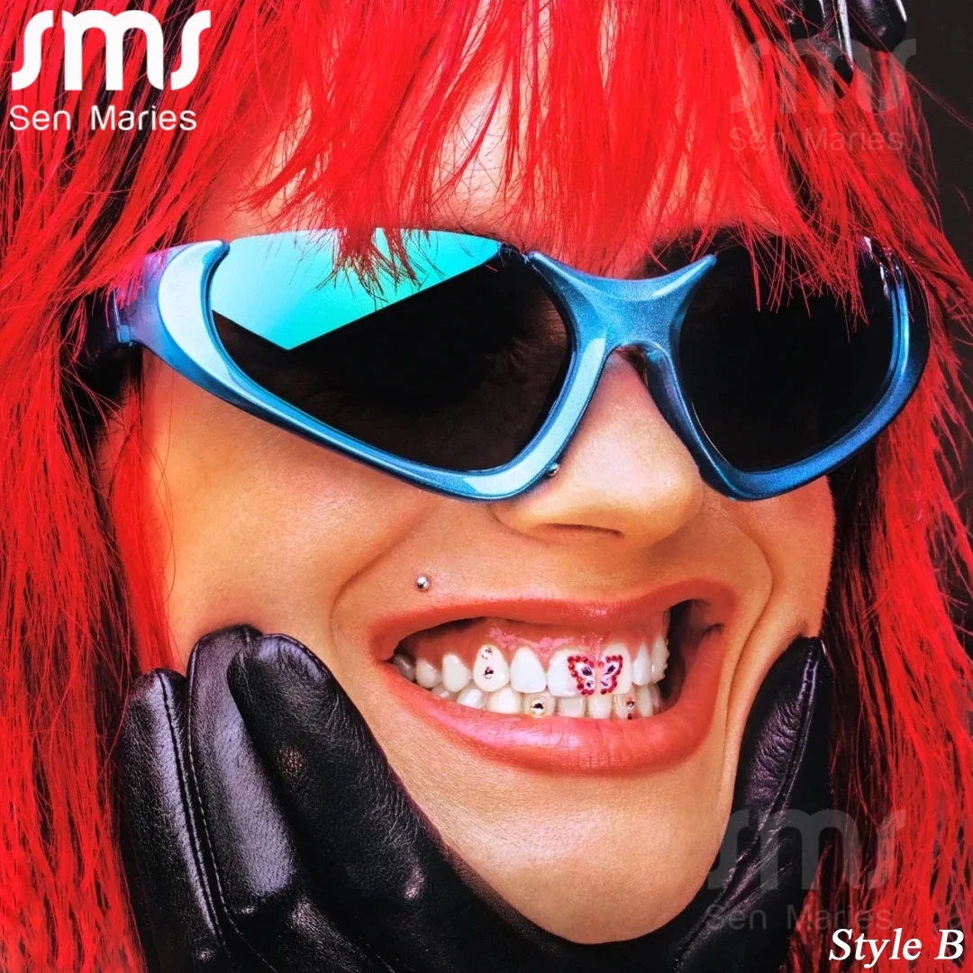 Новинка 2022 Kardashan панк солнцезащитные очки женские уникальные спортивные мужские