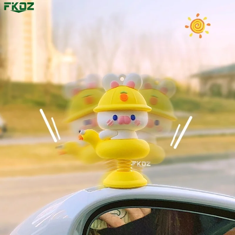Фото Творческий автомобильный орнамент Shake Happy, трясущий орнамент для электромобиля, персонализированный автомобильный релаксационный забавный орнамент, украшение для рабочего стола №4