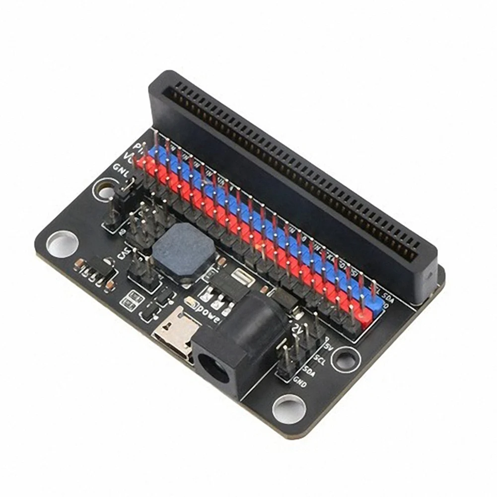 

For Micro:Bit Expansion Board to 5V Power Supply IO Improvement Board MicroBit Adapter Board with Onboard Passive Buzzer