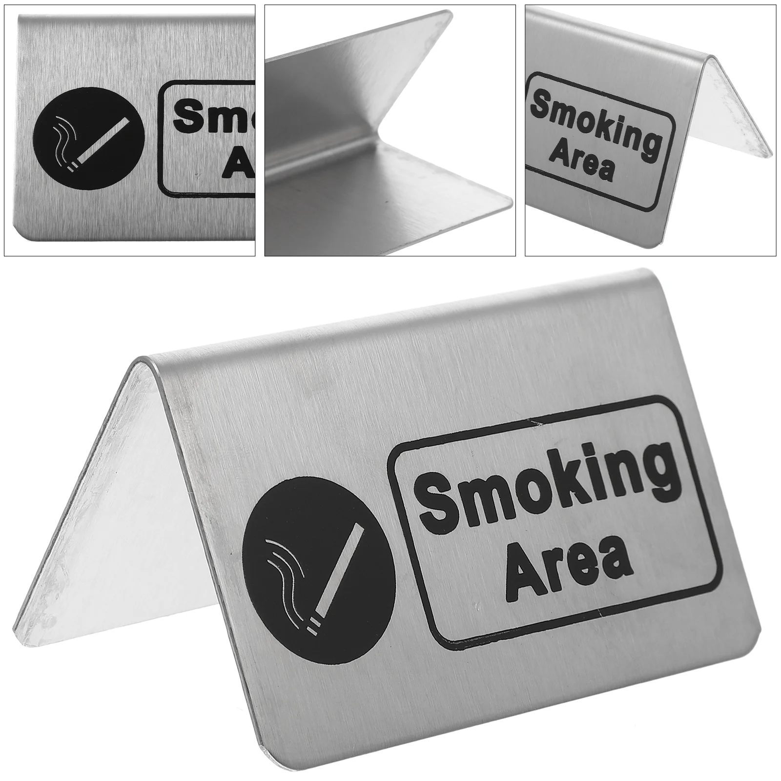 

Outdoor Area Sign Banquet Label Stainless Steel Sign