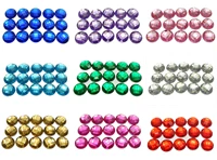 100 acrylic flatback rhinestone faceted round gems 14mm no hole pick color