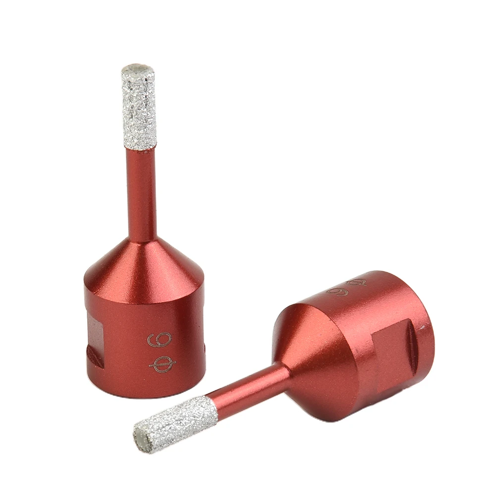 

6mm Reaming Drill Vacuum Brazing Drill Bits Dry M14 Drill Glass Granite Porcelain Tile High Quality Workman 2021