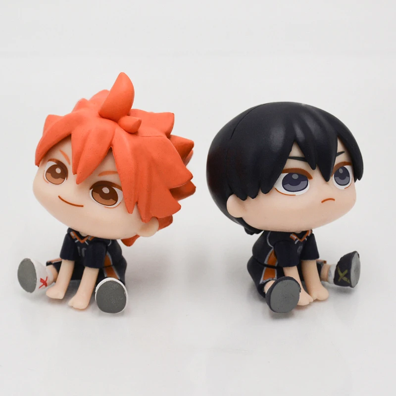 Фото Haikyuu! Tobio Kageyama Аниме фигурки Shoyo Hinata экшн-фигурки Tetsuro Kuroo/Kozume Kenma Коллекционная модель куклы игрушки №5