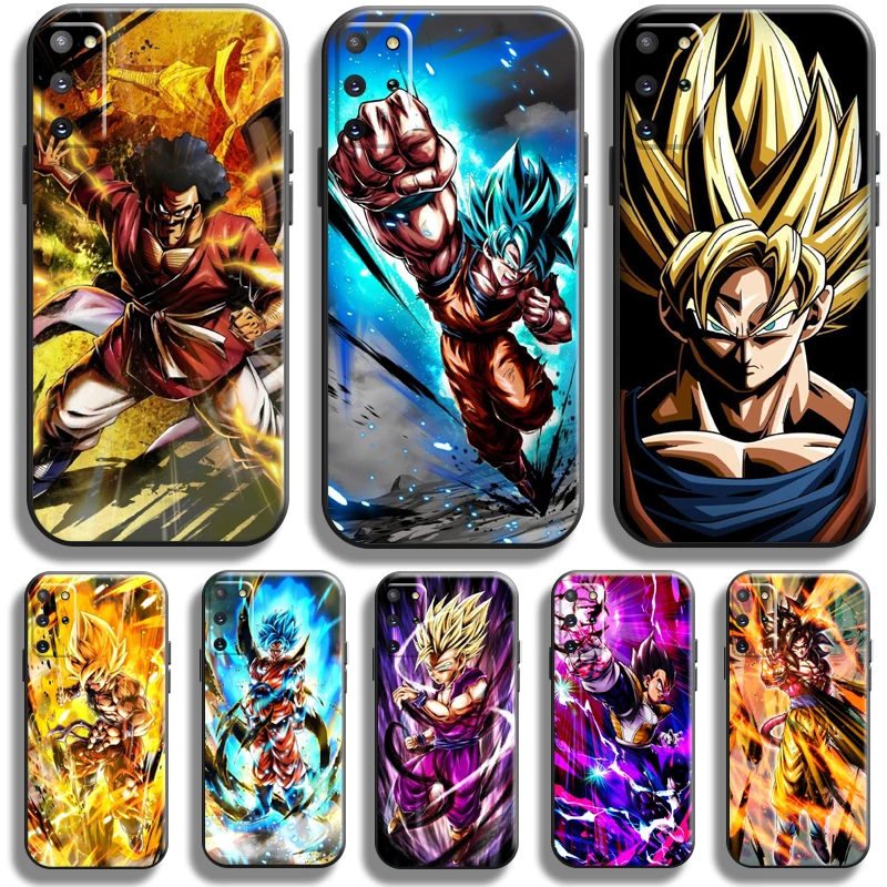 

Dragon Ball Goku For Samsung Galaxy S21 S20 FE Ultra S21 S20 Plus 5G Phone Case Soft Liquid Silicon Carcasa Silicone Cover
