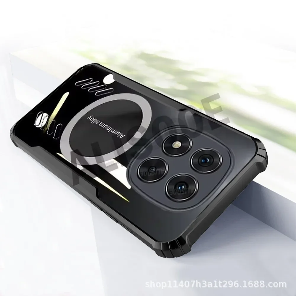 Охлаждающий прозрачный чехол для POCO X7 Xiaomi 5G защитный телефона с рассеиванием