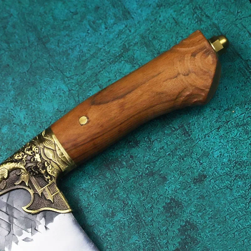 Аутентичный японский ручной Кованый 58-60RHC кухонный нож классический