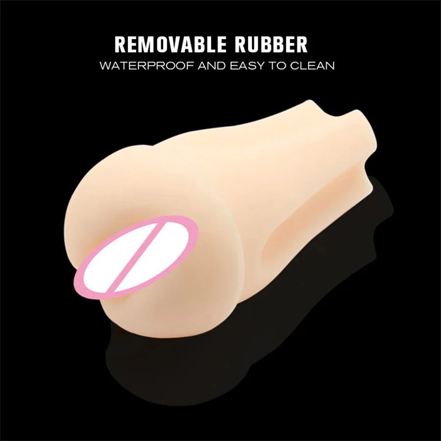 Вагина анальный двойной туннель чашка для мастурбации присоска реалистичная