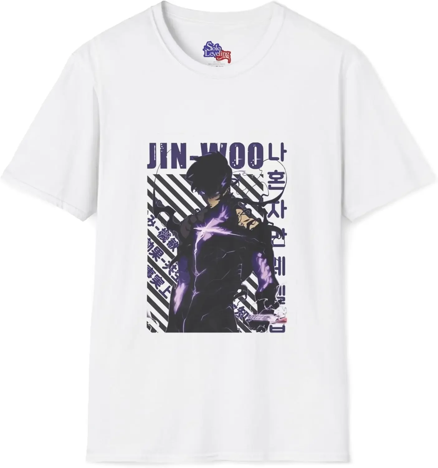 Футболка для мужчин и женщин Jinwoo Solo Leveling