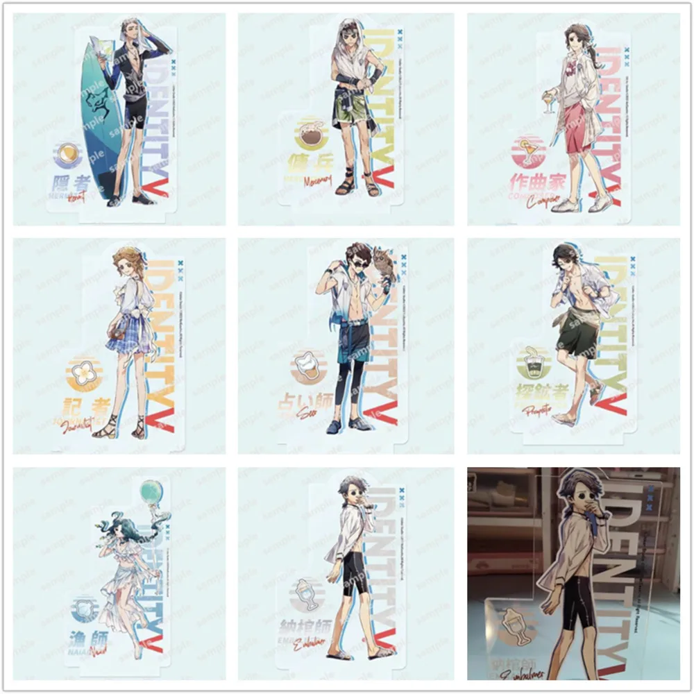 Игровая идентичность V акриловая кукла-подставка аниме Naiad Pustelnik Prospector Mercenary