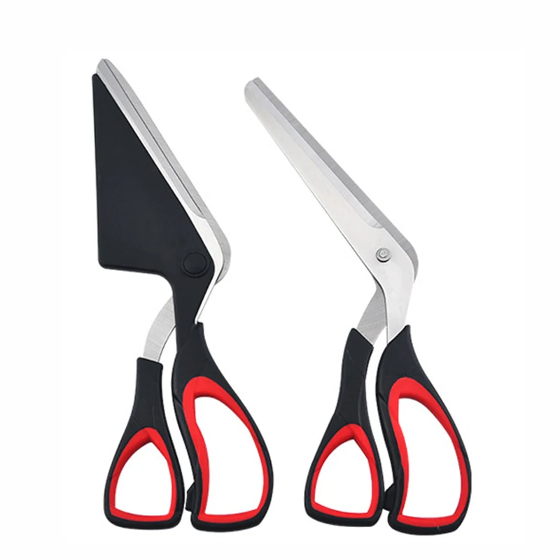 

Multifunctional Pizza Scissors Stainless Steel Scissor Cut Pizza Slicer Sharp Detachable Cutting Tools For Restaurant Kitchen
