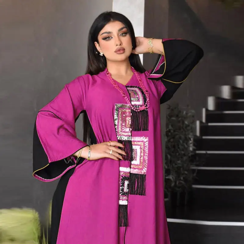 Abaya Dubai Muslim Turkey Maxi Long Dress Kaftan Turkish Dresses Abayas For Women Robe Longue Femme Caftan Marocain De Soiree
