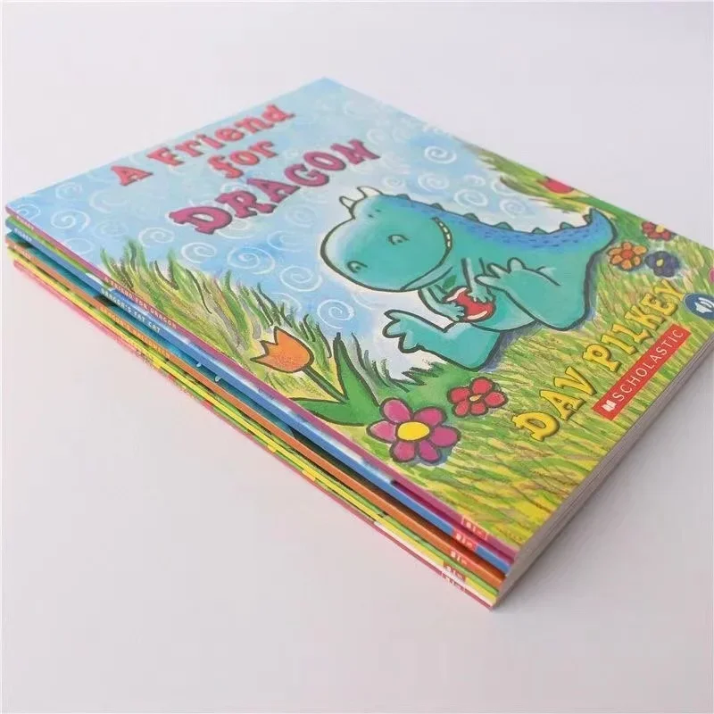 5 книг/набор детская книга со сказочным драконом