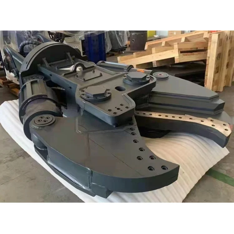 

excavator mounted hydraulic scrap metal shear