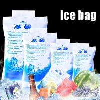 10 pcs reusable dry cold ice bags refrigerator bags lunch boxes food cans wine beverages freezer food preservation ice bags