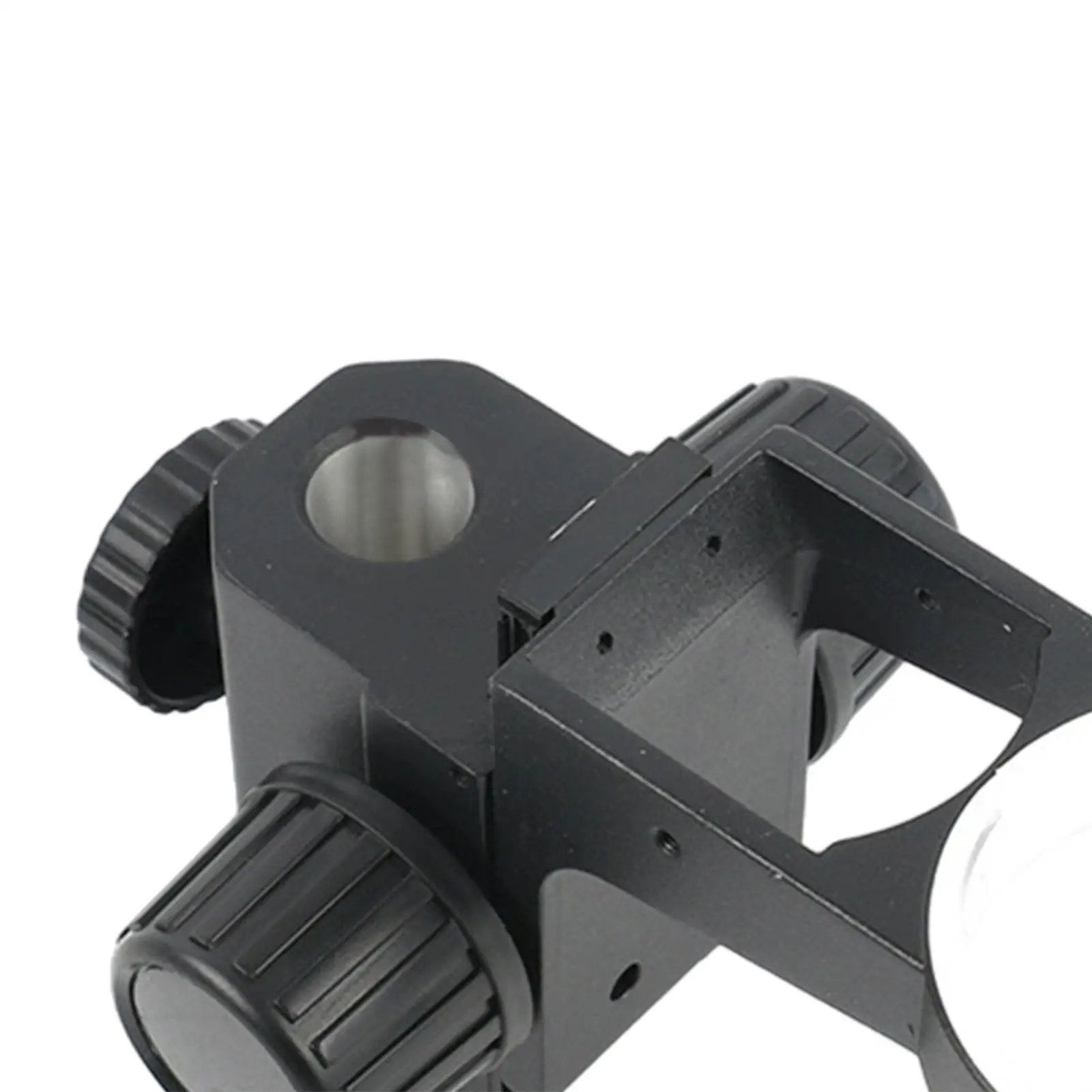 Mikroskop stereoskopowy wspornik skupiający pokrętło podwyższające średnica otworu obiektywu 76mm 25mm kolumny uchwyt ramienia