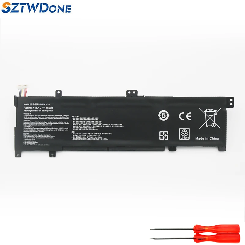 

SZTWDone B31N1429 Laptop battery For ASUS A501L A501LX A501L A501LB5200 K501U K501UX K501UB K501UW K501LB K501LX K501L
