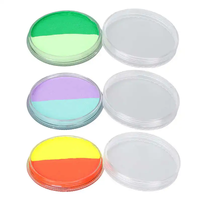 

Face Body Paint Odorless Cosplay Makeup Painting Plate for Christmas