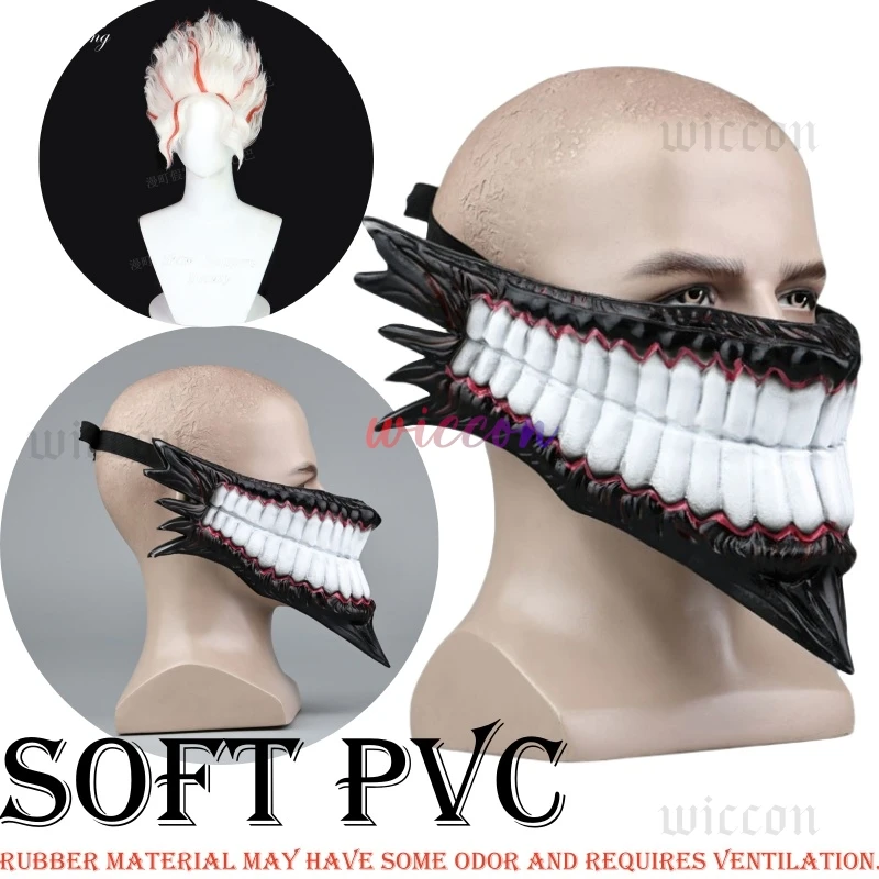Горячая новинка аниме Дандан косплей Кен Такакура Окарон маска дьявола ПВХ