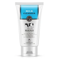 100 g korean milk face wash facial cleanser nourishing cleanser foam moisturizing whitening anti spots marks deep clean cosmetic