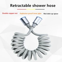 telephone line shower hose pu bathroom spring flexible for water plumbing toilet bidet sprayer bathroom accessories