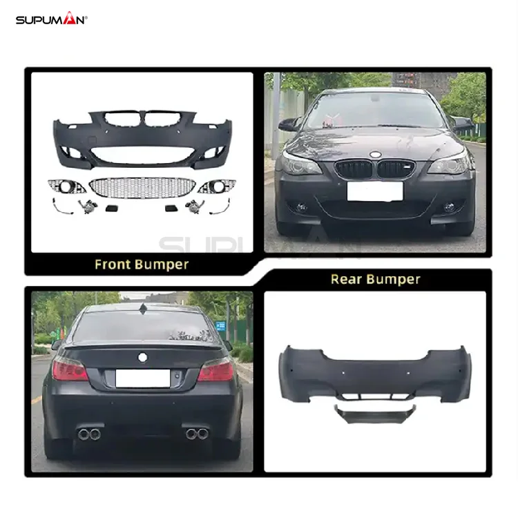 SPM G Factory ABS материал спойлер на передний бампер для обвеса 5 серии e60 обновление до