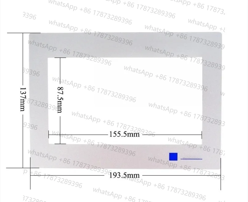 Фото TS1070S TS1070SI Стеклянная панель сенсорного экрана для FUJI Monitouch TS1070S TS1070SI Сенсорная панель и передняя накладная фольга №4