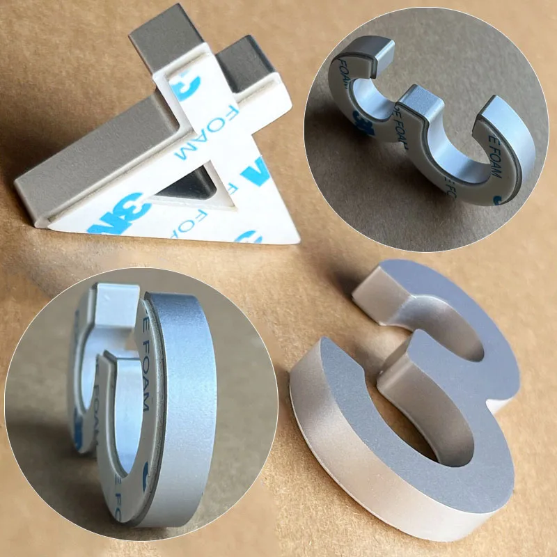 Акриловые цифры-наклейки самоклеящиеся утолщенные дверные наклейки для