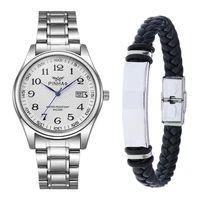 luxury watches for men women couple leather bracelet quartz wristwatch business sport luminous calendar clocks relogio masculino