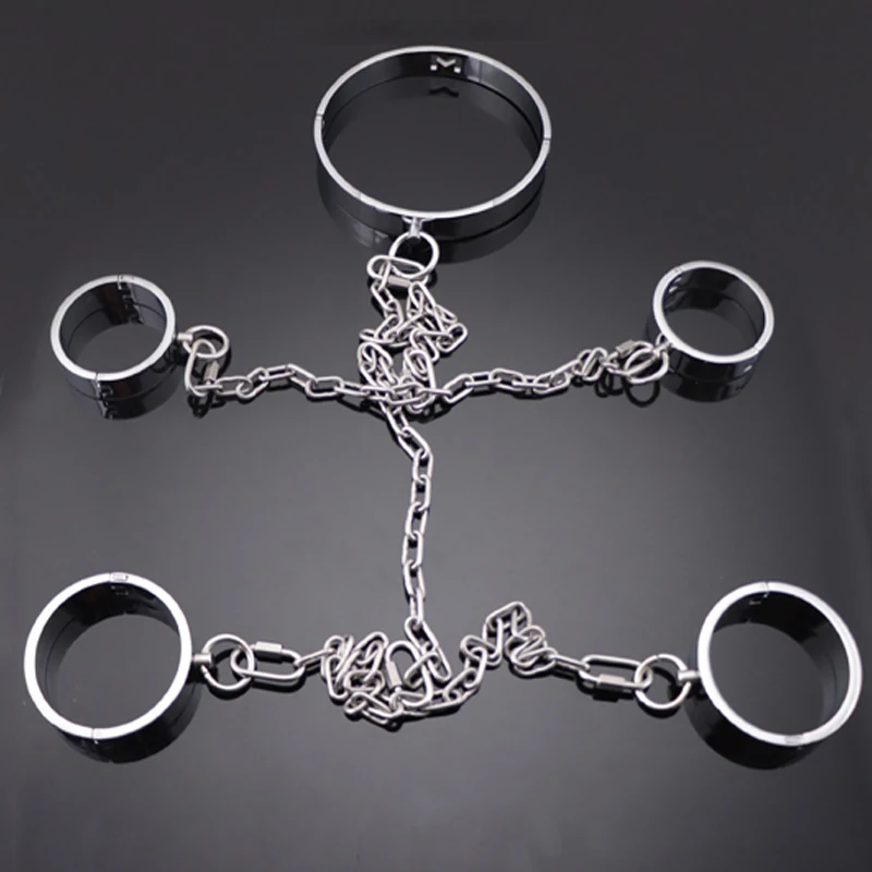 Мужские и женские наручники с металлическим замком 18 +