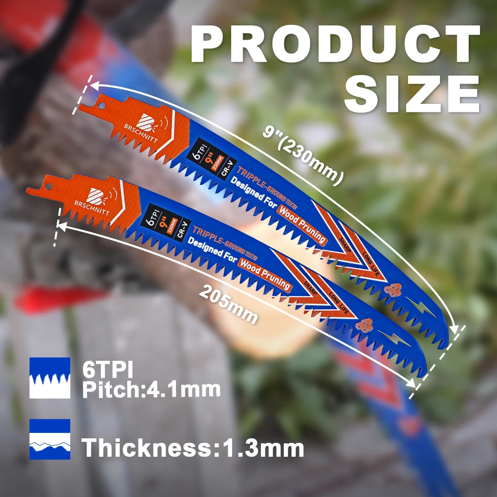 

BRSCHNITT зубы набор сабельных пильных полотен обрезная пила для резки бревна обрезка древесины для обрезки деревьев резка древесины