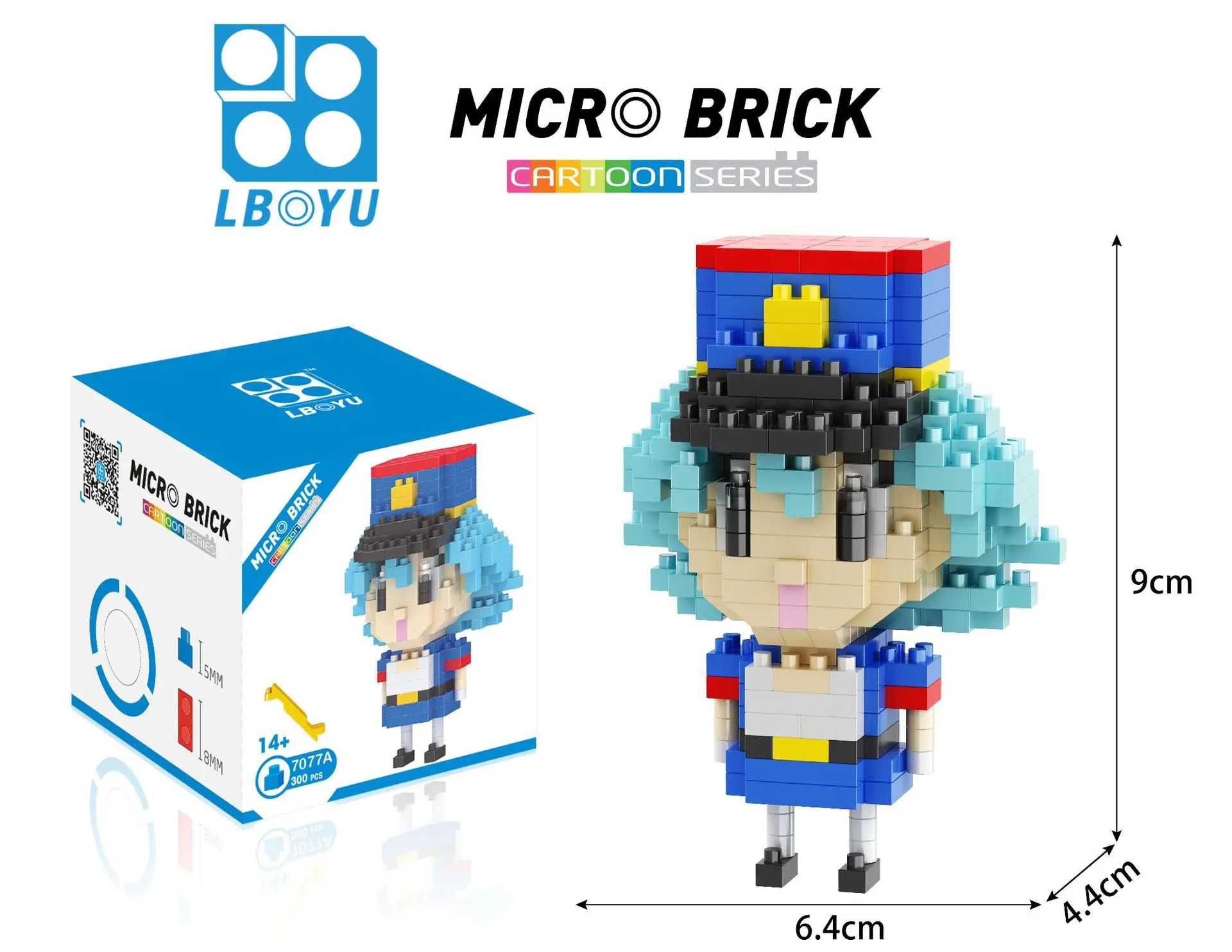 LBOYU Покемон микро строительные блоки Пикачу бабочки крабби Эш Кетчум Lickitung DIY мини