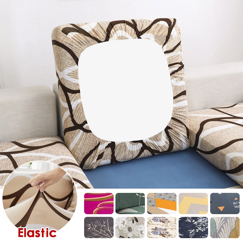 

Чехол для дивана с принтом, эластичное съемное покрытие L-образной формы из спандекса для защиты мебели в гостиной
