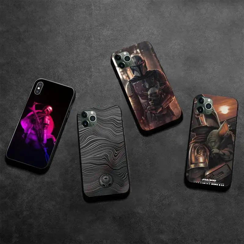 

American TV show Mandalorian Phone Case For iphone 13 12 11 Pro Max Mini XS Max 8 7 Plus X SE 2020 XR cover