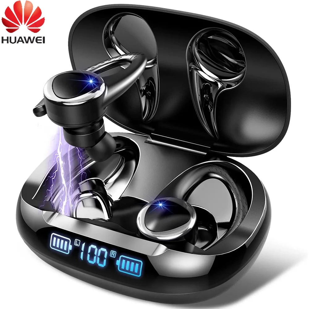 

Huawei TWS Bluetooth 5.1 Earphones Charging Box Noise Canceling Wireless Headphone 9D Stereo Sports Earbuds Headset With Mic
