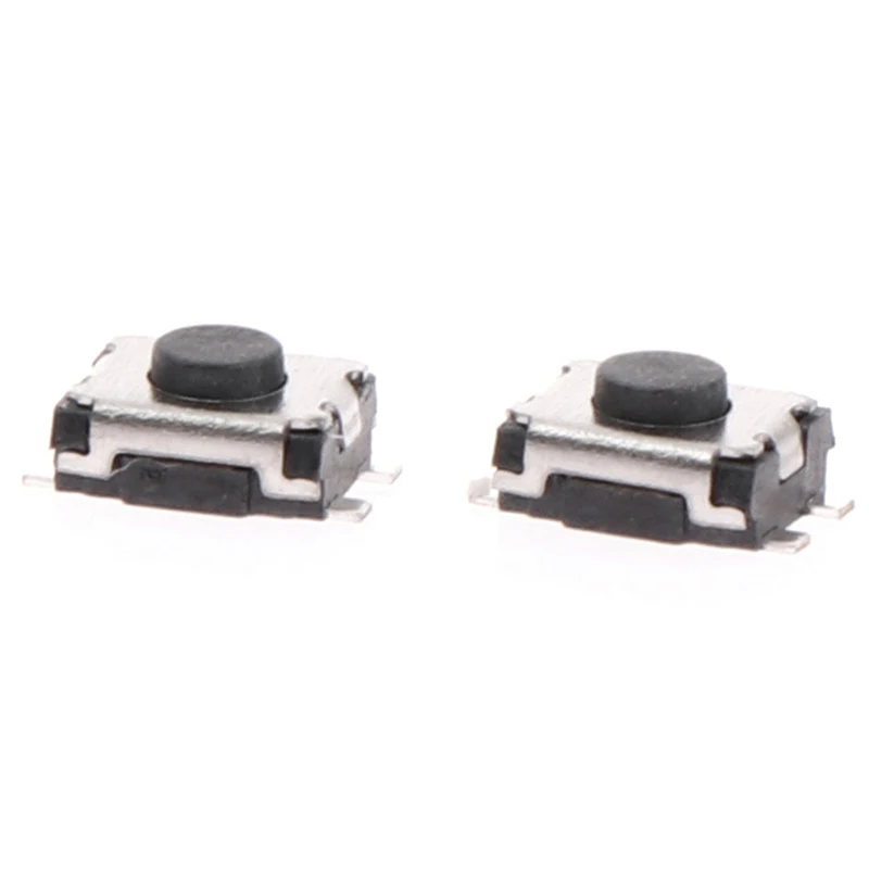 

10 шт. сенсорных микропереключателей черного цвета для пультов дистанционного управления