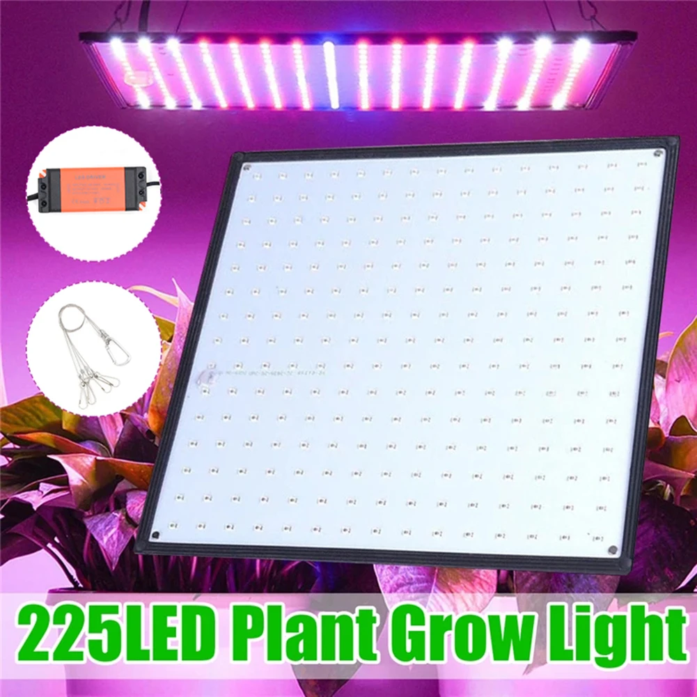 

Grow Light Full Spectrum Growth Lights EU/US Plug for Indoor Greenhouse Hydroponic Flower Seeding Phyto Lamp w/ Hanging Chain