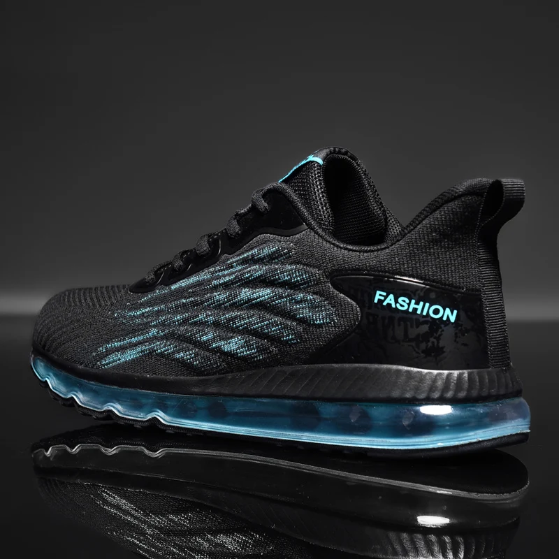 New Arrival Cushion Running Sneakers for Men Breathable Comfortable Sports Mens Sneakers Non-slip Training Fitness Male Shoes