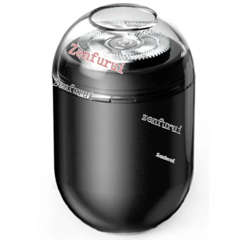 Mini Capsule Rechargeable Shaver Carry-on Shaver Portable Travel Electric Rotary Type