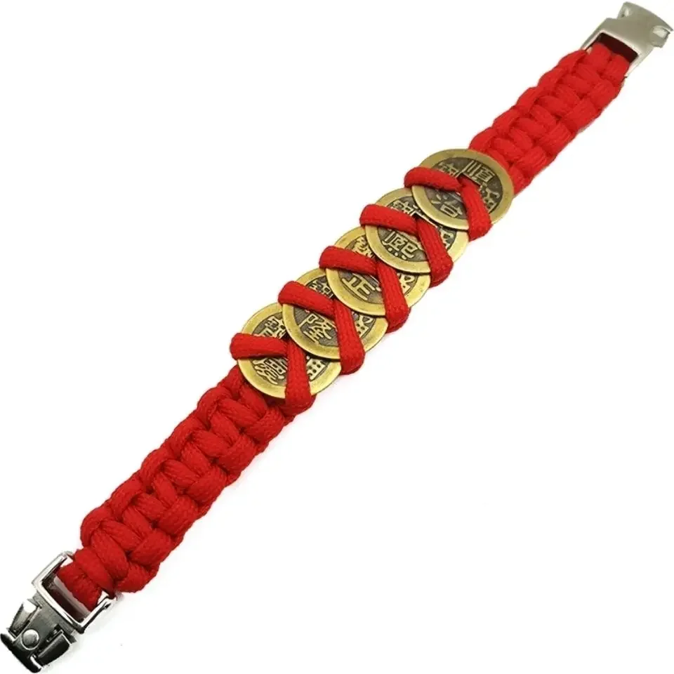 Высококачественные плетеные вручную браслеты меняют удачу и молитву за год