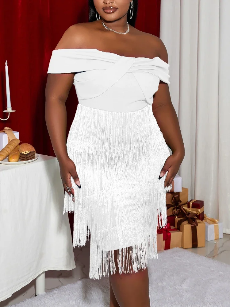 Женское платье с бахромой в стиле Гэтсби без рукавов открытой спиной открытыми