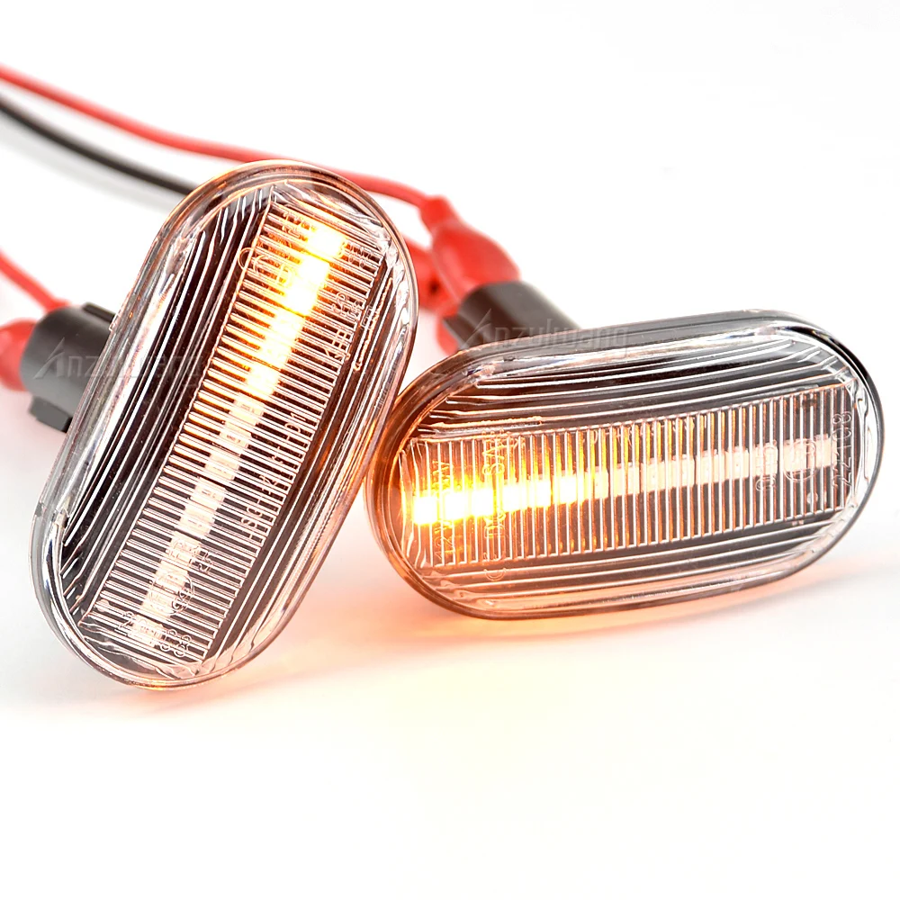 

2Pcs Dynamic LED Side Marker Blinker Lights For Suzuki Jimny JB64W JB74 JB23 JB64 Door Waistline Fender Turn Signal Light