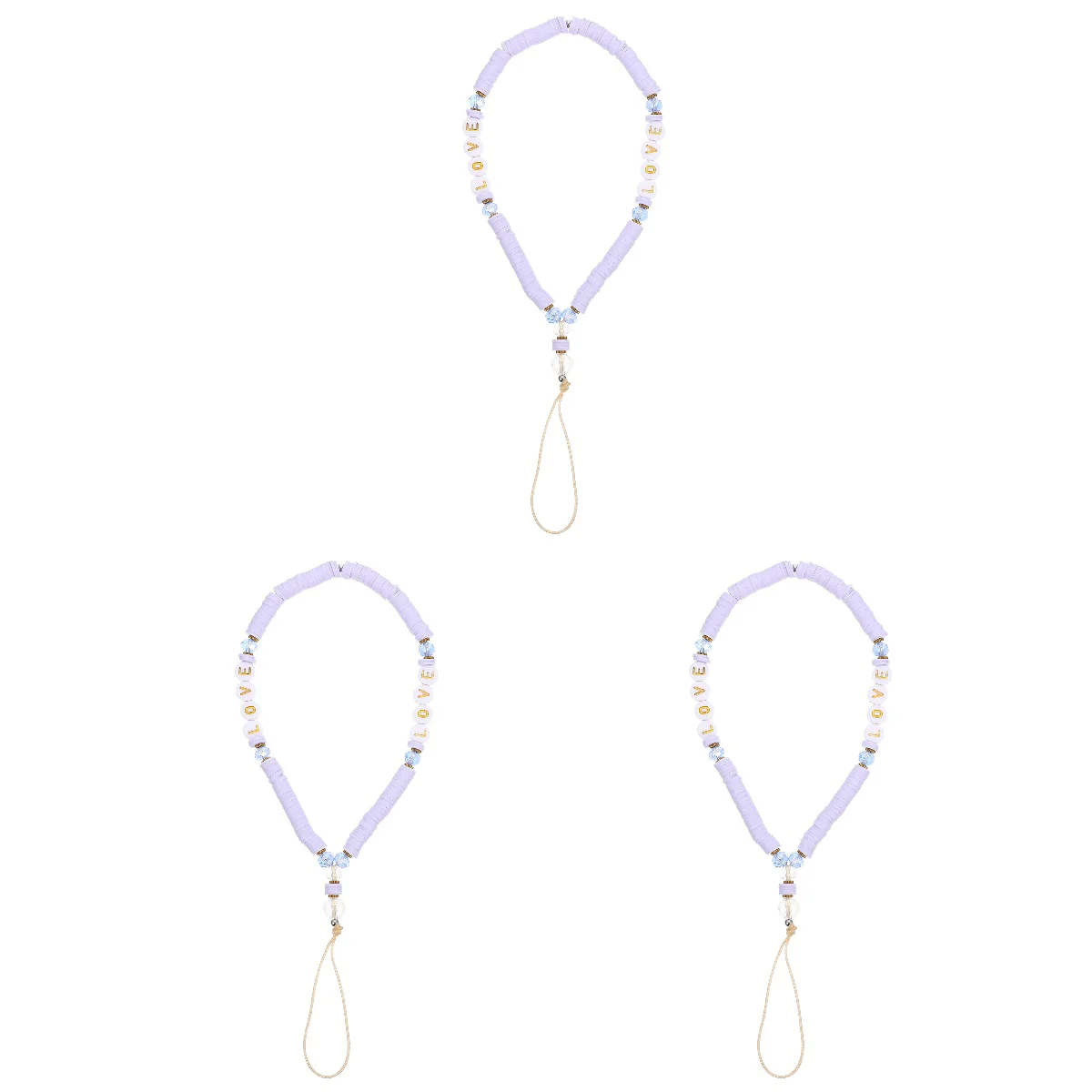 

Lanyard Anti Clay Polymer Chain Lost Strap Cellphone Decor Beaded Hanging Charm Mobile Crystal Style Chinese Pendant Bracelet
