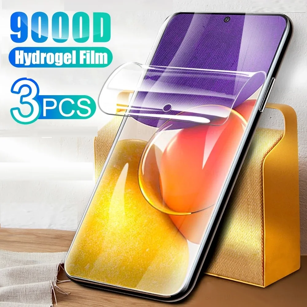 

3PCS Hydrogel Film for Samsung A52S A52 A32 A72 A42 A12 A22 5G Screen Protector On Samsung A21S A51 A71 A31 A41 A40 A50 A70 film