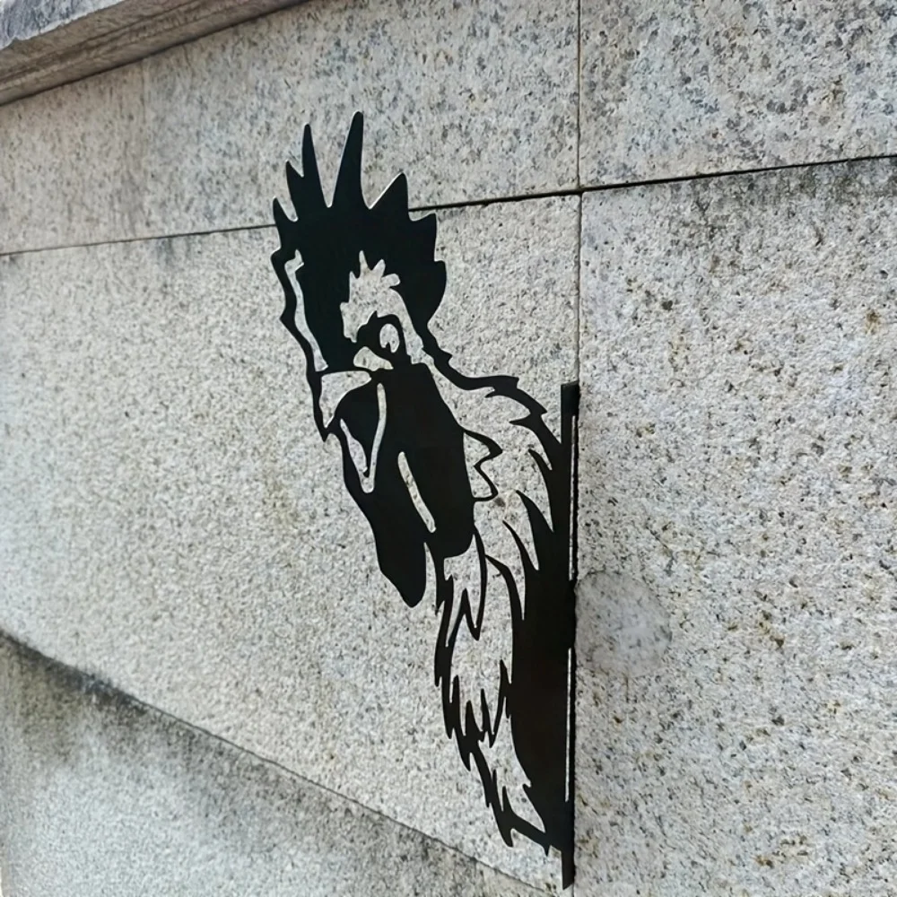 Силуэт железа для курицы: очаровательный уличный декор сада и фермы. Фотообои