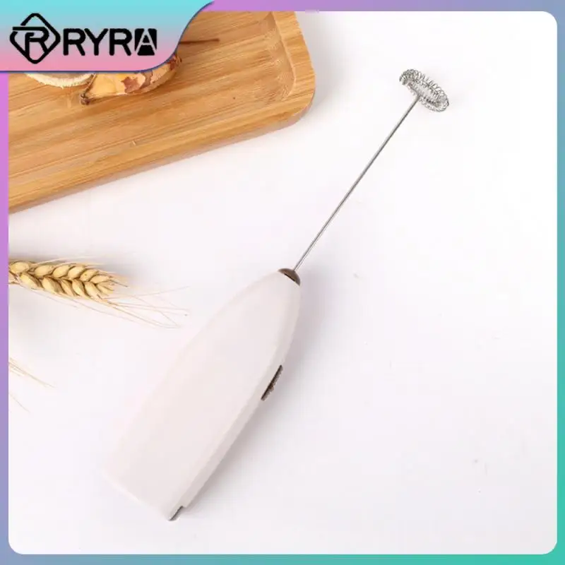 

Portable Household Electric Milk Foam Machine Electric Bubbler Electric Milkshake Beater Foam Mixer Rotary Hand Beater Handheld